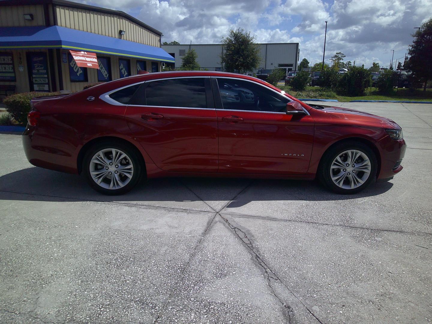 2014 RED CHEVROLET IMPALA 1LT (2G1115SL0E9) , located at 10405 Abercorn Street, Savannah, GA, 31419, (912) 921-8965, 31.988262, -81.131760 - Photo#2